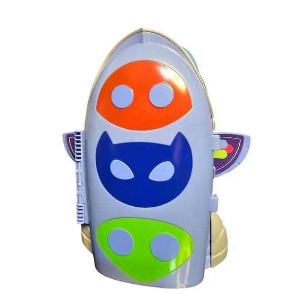 PJ Masks 2-in-1 HQ Playset with Catboy Action Figure and Cat Car Vehicle NWT - Picture 4 of 6